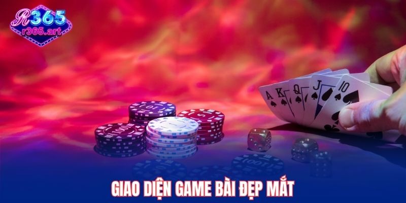 Giới thiệu R365 2 Giao diện game bài đẹp mắt