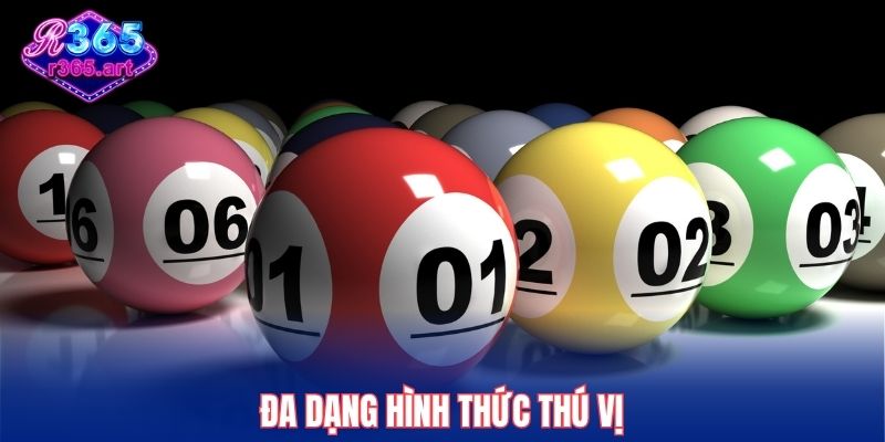 Đa dạng hình thức thú vị